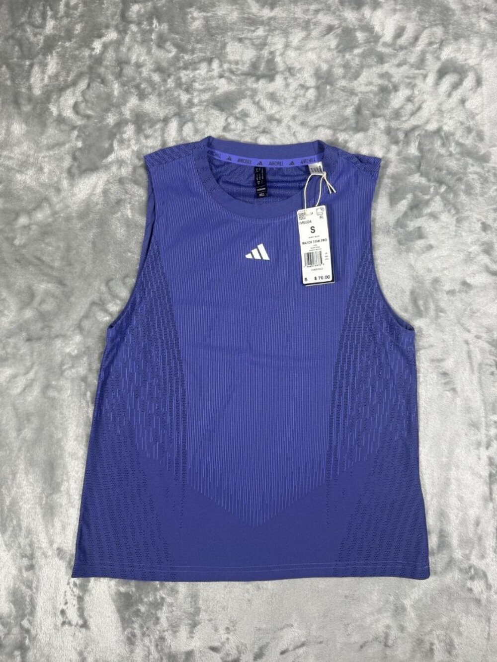 New Adidas AIRCHILL Match Tank Pro Women's Small Blue Tennis Tank Top IV6094